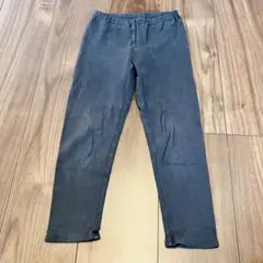 無印良品 レギンスパンツ 120 グレー キッズ