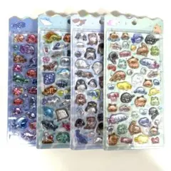 【正規品】ボンボンドロップシール　水族館限定　4種類　まとめ売り