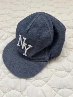H&M NYロゴ刺繍キャップ US 4-6M 44cm