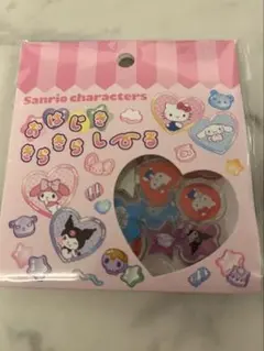 Sanrioキャラクター おはじきシール