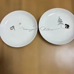 新品　ピングー１５センチ皿　２枚セット