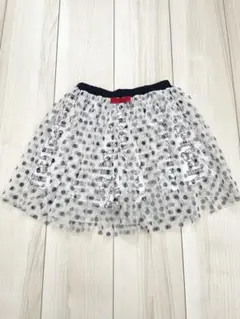 グラグラ▪️パンダ柄 チュールスカート キュロット 120のサムネイル