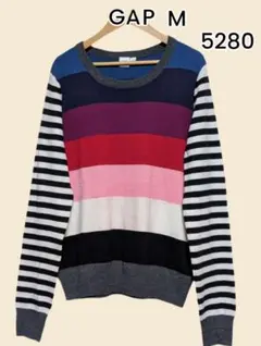 マルチボーダー ニット