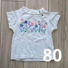 RAG MART 花柄プリント Tシャツ 80サイズのサムネイル
