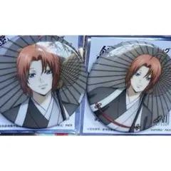 銀魂 吉原大炎上 椿の花 缶バッジ　神威