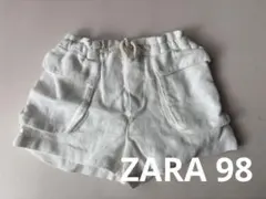 ZARA キッズ ハーフパンツ ホワイト 98cm