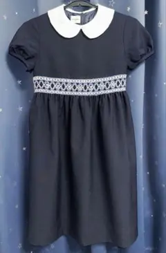 familiar ファミリア　お受験　スモッキングワンピース　120cm 通塾