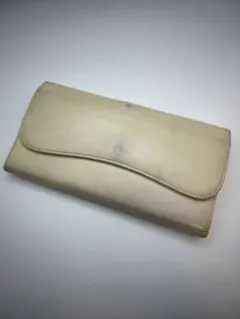 Paul Smith クリーム色 がま口長財布