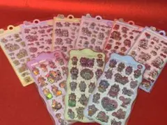 【合計9枚】ラブブおしり&BONBON DROPシート