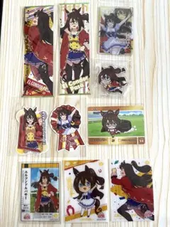 エルコンドルパサー　カード、シール、アクリルスタンド