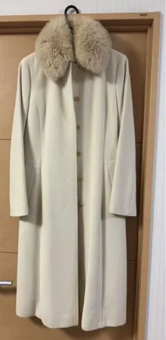 最終価格⭐️23区⭐️アイボリー ロングコート