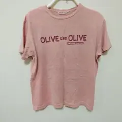 【日本製】【古着】OLIVE des OLIVE Tシャツ前後プリントのサムネイル