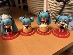 初音ミク × しゅうまい君 デフォルメフィギュア チャイナ服 4体セット