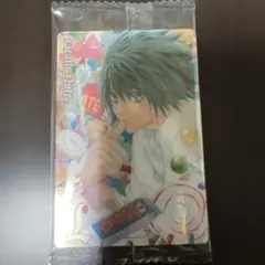 DEATH NOTE デスノート　ウエハース　ビジュアルカード　L