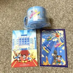 【新品　未使用】ディズニー　アンバサダーホテル　アメニティ　コップとカード