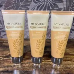 MY NATURE マイナチュレ カラートリートメント ブラウン 200g 3本