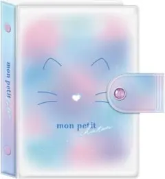 【人気】カミオジャパン シールバインダー モンプチシャトン ネコ シール帳