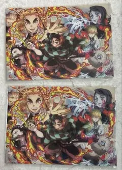 鬼滅の刃 無限列車編 映画入場特典 2枚　A5サイズ