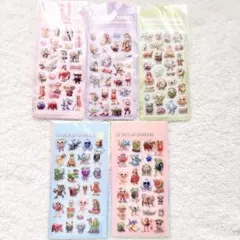 イタリアンブレインロット シール ぷっくり 5点 セット(×バラ売り)