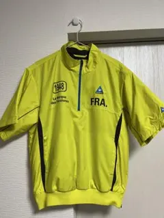 le coq sportif ルコック　メンズゴルフウエア　ブルゾン半袖中綿