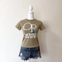 OCEAN PACIFIC Tシャツ　平成　y2k ギャル　ピチT 短丈のサムネイル