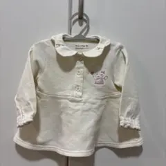 襟付き　長袖カットソー