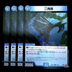 二角魚　４枚