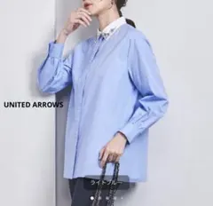 UNIQLO +J シルクギャザーブラウス M ブルー - メルカリ