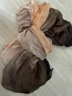 グラデーションシフォンマフラー