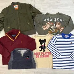 【100cm、6点】まとめ売り ラルフ ミキハウス Little WEEKEND