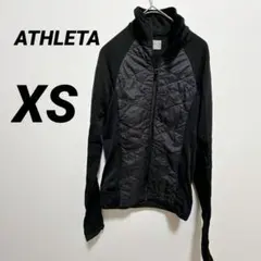 ATHLETA 【XS】アスレタ アウター ジャケット 黒 ブラック