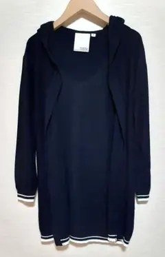 【 HAWKINS 】フード付きロングカーディガン