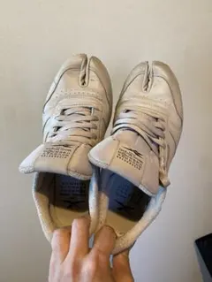 マルジェラxリーボック　スニーカー　tabi maison margiela