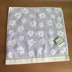 TOCCA タオルハンカチ パープル 花柄のサムネイル
