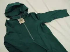 未使用　UNIQLO　ブロックテックパーカー　マウンテンパーカー　L グリーン