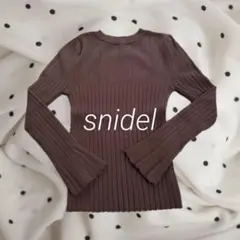 snidel スナイデル ニットプルオーバー 定価11,700円