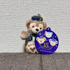 ダッフィー ストラップぬいぐるみ ディズニーシー15周年記念限定
