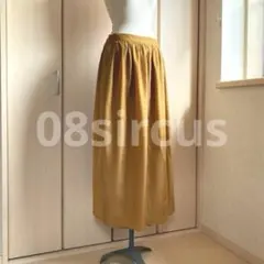 08sircus キュプラ・シルクタフタ ラップアラウンドスカート 2のサムネイル