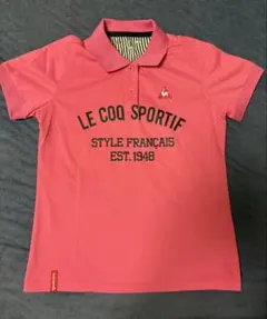 LE COQ SPORTIF ポロシャツ ピンク