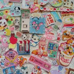 布シール ハンドメイド✰レトロアニマル レトロ系まぜこぜ 50枚