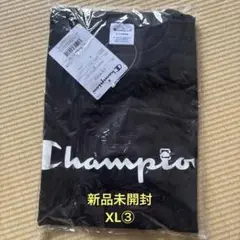 新品未開封　Champion C3-P302 Tシャツ ブラックXLサイズ