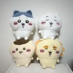 ちいかわ・しーぷわぬいぐるみ4種(ちいかわ＆ハチワレ＆くりまんじゅう＆シーサー)