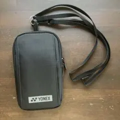 YONEX ショルダースマホポーチ ブラックのサムネイル