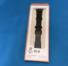 ELECOM Apple Watch バンド ソフトレザー チャコールグレー