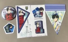 ブルーロック糸師凛　缶バッジ、ステッカー、カード