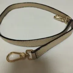 【FURLA】ベージュ レザー ショルダーストラップ