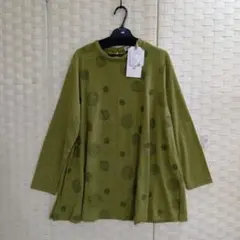 新品dgy刺繍ニットチュニックプルオーバー