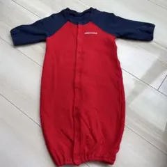 MIKI HOUSE ミキハウス　ロゴ　ロンパース 50-70 ツーウェイオール