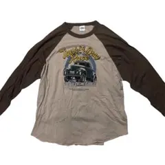 RODEO CROWNS グラフィック長袖Tシャツ