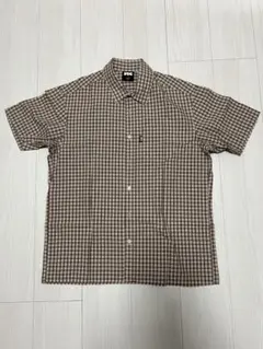 FTC PLAID SHIRT 　カーキ　Mサイズのサムネイル